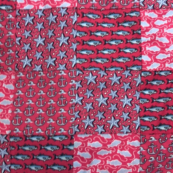 Vineyard Vines Patchwork Pink Skirt Size 4 - Picture 7 of 8